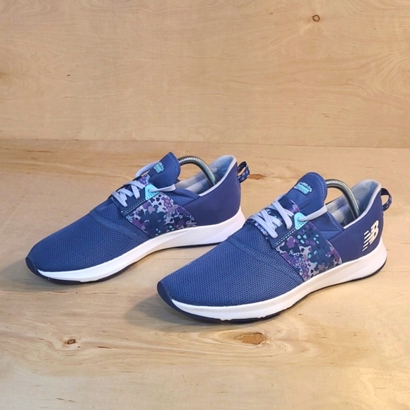 New Balance Nergize Blue Purple Women's Athletic Running Shoes - Picture 4 of 10